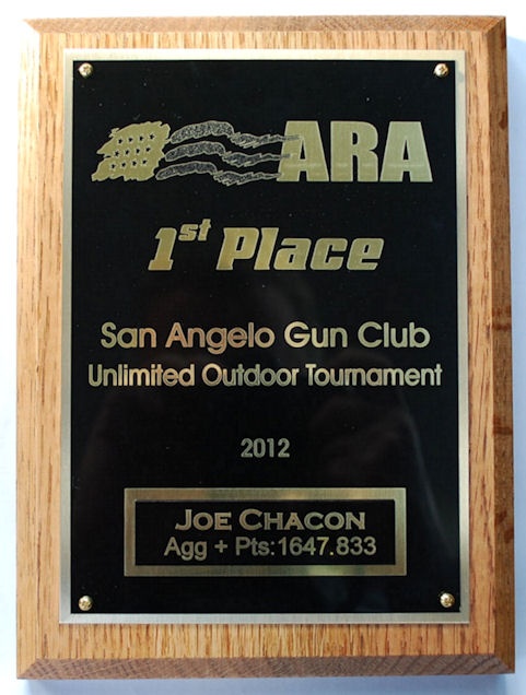 2012 Tournament Award