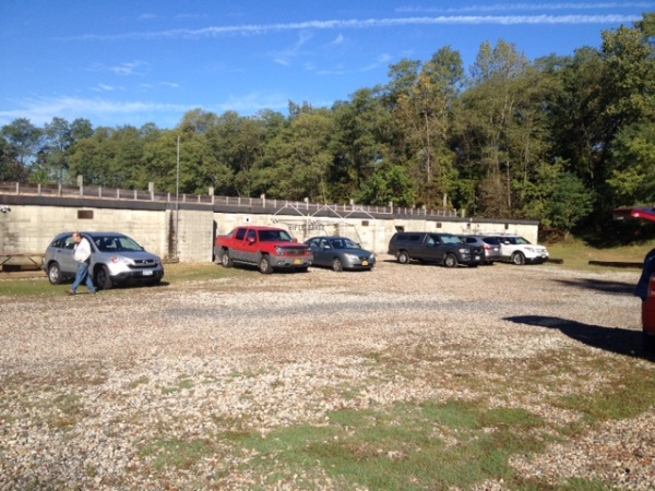 Parking by rifle range