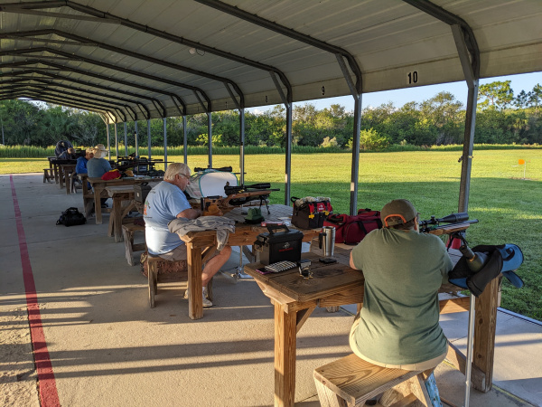 PMRPC Rimfire Range - 15 benches