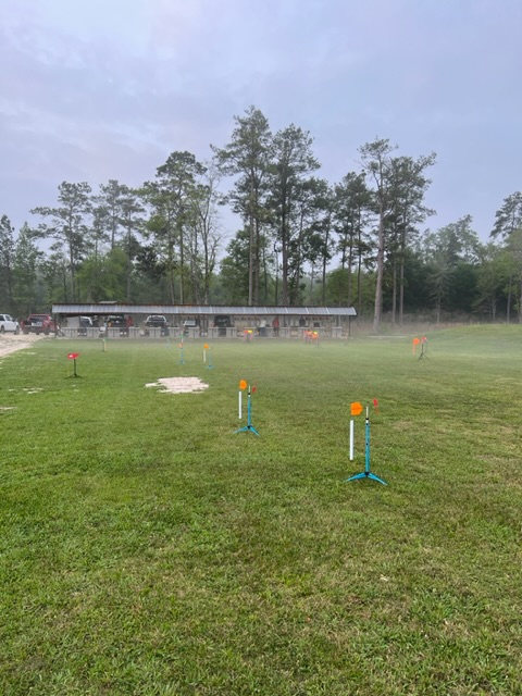 Down range