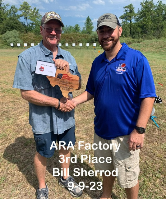 Bill Sherrod / 3rd Place Factory / 09-09-23