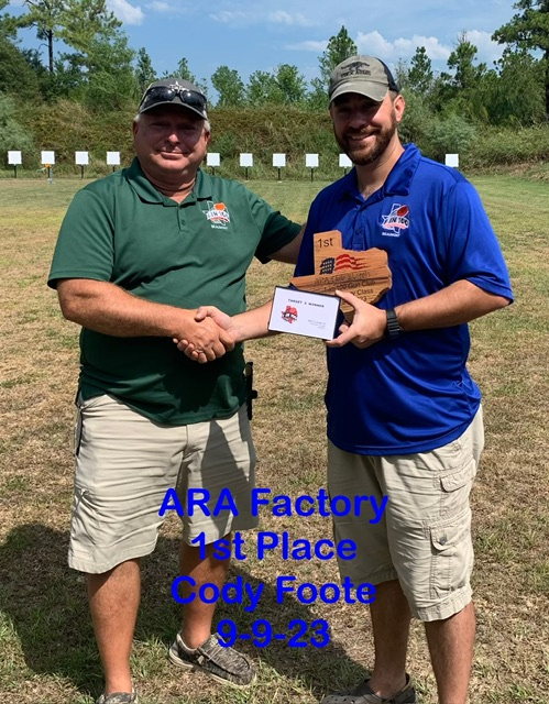 Cody Foote / 1st Place Factory / 09-09-23