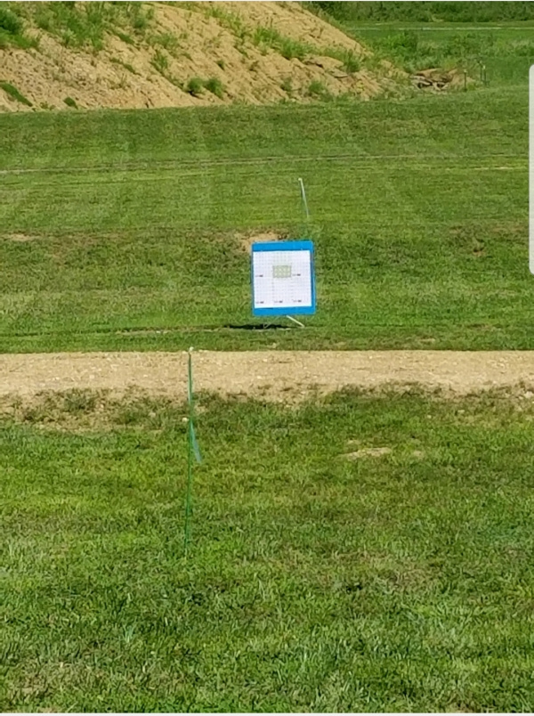 Down range