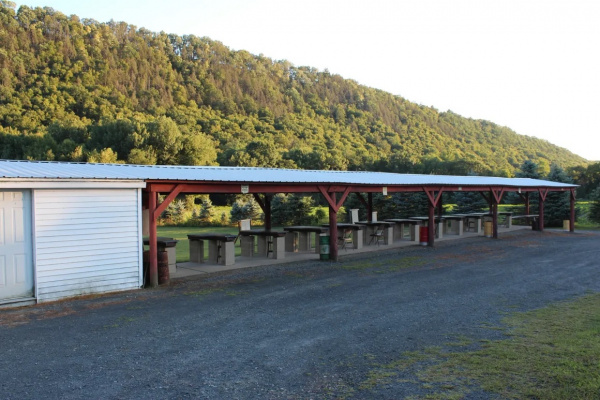 Outdoor rifle range