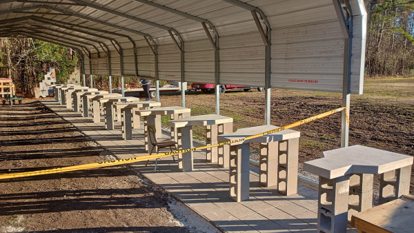 Our Benches with share with Law Enforcement