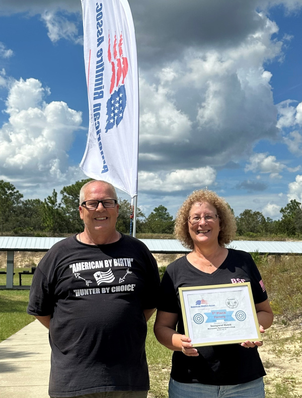 Inaugural Match Winners - Oct 4, 2024 - Doug Voda, Unlimited; Cecilia Young, Factory